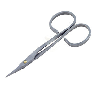 Stainless Steel Cuticle <b>Nail</b> Scissors With Leather Case - Product Image 6