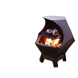 Foso de fuego redondo moderno al mejor precio, hierro fundido, fiesta de jardín al aire libre, soporte de Metal, chimenea de hierro - Product Image 1