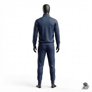 Men's Tracksuit Set Sportswear Gym Training Jogging Running Fitness Activewear Breathable Athletic Outfit Zipper Jacket Matching - Product Image 3