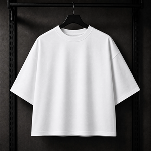 Nouveau T-shirt unisexe surdimensionné 2026 avec imprimé graffiti astronaute, streetwear, épaules tombantes, tee-shirt graphique en coton, haut décontracté, vente en gros - Product Image 2