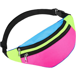 Riñonera Personalizada Ajustable con Dos Bolsillos, Riñoneras Ligeras, Riñoneras Impermeables para Viajes y Correr, para Hombres y Mujeres - Product Image 1