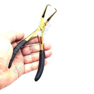 Professional 7 Inch Hair <b>Extension</b> Opener Plier Stainless Steel Ring Opening Tool for Micro Rings Nano <b>Beads</b> Loop <b>Extensions</b> - Product Image 4