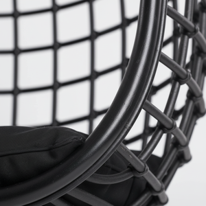 Fauteuil suspendu en rotin moderne, écologique, multifonctionnel et durable, idéal pour le jardin et le balcon - Product Image 4