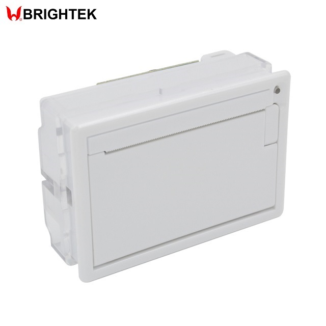 Brightek Embedded WH-E26 58mm Thermal Line Panel Printer RS232/TTL/USB Interface Black White Stock 203DPI 1D/2D Barcode Support