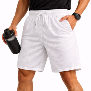 Wholesale Custom Double <b>Layer</b> Mesh Basketball Shorts Quick Dry Compression Training Shorts OEM Sportswear Factory - Product Image 2