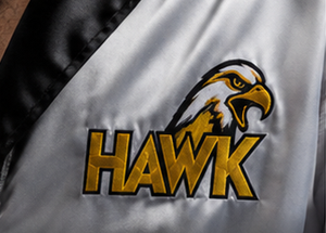 HAWK SPORTS INDUSTRIES เสื้อคลุมชกมวยลายธงชาติอเมริกันมีฮู้ดสีแดงสีขาวสีน้ำเงินลายดาวลายทางโพลีเอสเตอร์ทนทานชุดฝึกซ้อมสวมใส่สบาย - Product Image 4