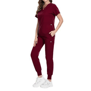 Vente en gros d'uniformes médicaux personnalisés avec logo pour médecins et infirmières, ensembles d'uniformes d'hôpital, uniformes médicaux pour femmes, ensembles de blouses élégantes - Product Image 6