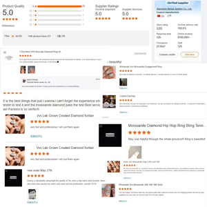 แหวนเพชรทรงรี CVD ดีไซน์ใหม่ ทองคำขาว 18K ประดับเพชร IGI เพชรเลี้ยงในห้องปฏิบัติการ ฝังแบบ Pave สำหรับงานหมั้นและแต่งงาน เครื่องประดับสำหรับผู้หญิง - Product Image 6