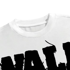 Camiseta Gráfica Personalizada Extra Grande, 100% Algodón Ecológico, Transpirable, Estilo Urbano, con Estampado 'Walk with God', Hip Hop, Fabricante OEM - Product Image 4
