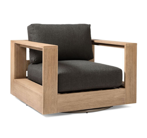 Conjunto de Sofá Moderno para Exteriores, de Madera de Teca Sólida, Ecológico, Resistente al Agua, con Mesa de Centro a Juego, para Jardín, Patio o Villa - Product Image 5