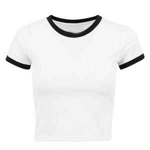 Tops Cortos de Verano y Primavera a la Moda para Mujer, Camisetas Casuales con Estampado Gráfico, Camisetas Básicas de Manga Corta, Ropa de Moda - Product Image 3