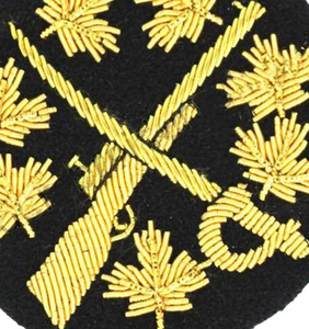 Premium Quality Handmade Best Selling Low MOQ Eco-Friendly Metal Embroidered Badges Latest Solid Color - Product Image 6