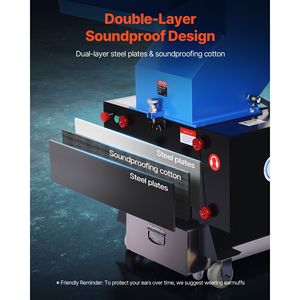 Trituradora de Plástico de 5.5HP/4.0KW, Capacidad de 150-200kg/h, Molino de Botellas de Plástico, Granuladora, Pulverizador, Máquina de Reciclaje - Product Image 4