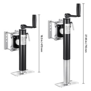 Cavalletto per Rimorchio Girevole da 10 Pollici con Capacità di Carico Dinamica di 2000 Libbre, Montaggio a Bullone, Capacità di Carico Dinamica di 1000 Libbre - Product Image 3