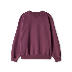 Sweat-shirt unisexe 100% coton, col rond, coupe ample, en molleton épais, imprimé, effet vieilli, haute qualité - Product Image 2