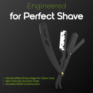 Harbor Industry High Quality <b>Straight</b> Razor Single Edge Non-Disposable Custom Logo OEM Service Stainless Steel Hot Sale Barber - Product Image 3