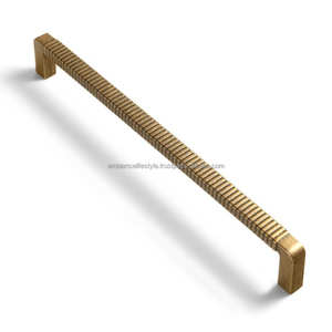 Poignée de traction fonctionnelle en métal conçue pour une utilisation quotidienne, pour portes d'armoires, tiroirs, meubles, résistance durable - Product Image 1