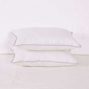 Oreillers de lit de haute qualité, design OEM 2026, modernes, doux, respirants, en coton 200TC, ignifuges, anti-acariens, avec logo personnalisé - Product Image 5