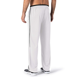 <b>Men's</b> Casual Pants OEM Washed <b>Elastic</b> <b>Waist</b> 100% Cotton Fleece Lining Windproof Comfortable Office Custom <b>Trousers</b> - Product Image 3