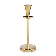 Candélabre élégant fait main en aluminium/laiton doré à cinq bougies, centre de table décoratif pour la maison, porte-bougie N Sons Innovation - Product Image 6