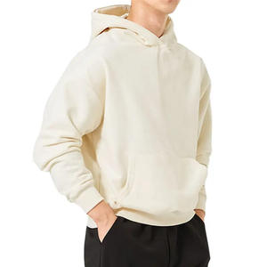 Sudadera con Capucha para Hombre, Personalizable con Logotipo, Estilo Urbano, Sin Cordones, Lisa, 100% Algodón Grueso, Estampada, 2026 - Product Image 5