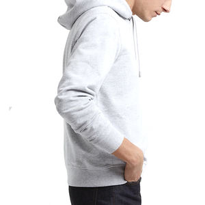 Trending <b>Men's</b> Custom Logo Puff Printing Oversized <b>Hoodie</b> Vintage Hip Hop 100% Cotton Fleece Pullover <b>Hoodie</b> for <b>Men</b> - Product Image 4