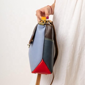 Sacs bandoulière tendance pour femmes, imprimé léopard multicolore, grande capacité, sacs à main portables pour femmes, vente en gros - Product Image 4