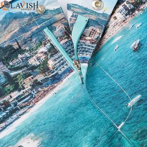 Short de plage à impression par Sublimation pour hommes, tendance, de haute qualité, personnalisé, pour planche de bain, court, été, vente en gros, collection - Product Image 5