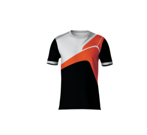 Custom Polyester Sublimation T Shirt Short Sleeve O Neck Quick Dry Fabric for Sports Gym Training and Casual Wear - Product Image 1