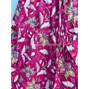 Jupe longue bohème à imprimé floral pour femme, taille élastique, volants, en mousseline, coupe trapèze, pour l'été - Product Image 5