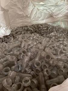 Recycled PET Preform Scrap Hot Washed <b>Plastic</b> Material for Bottle Manufacturing and Industrial Recycling Use - Product Image 4
