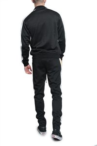 Men's Hooded Casual Tracksuits-Polyester/Cotton <b>Blend</b> Quick Dry & Breathable Sports Wear - Product Image 3