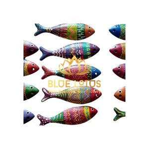 Escultura de Madera Tallada de Peces y Gatos para Mesa, Decoración Ecológica y Ligera para Aniversarios y Baby Showers, ¡EN OFERTA! - Product Image 1