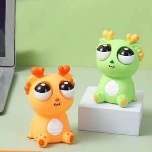 Juguete Antiestrés de Dragón con Ojos Saltones, Creativo y Divertido, de Silicona, 11*6.5cm - Product Image 2