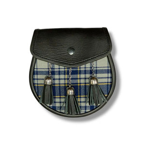 Tartán Escocés de Cuero Negro para Hombre, Hecho a Mano, de Alta Calidad, Accesorio Highland, Venta al Por Mayor 2026 - Product Image 3