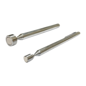 [MAGNETO] Antenne magnétique industrielle permanente, base télescopique en acier, finition nickelée pour vis, boulons et pièces en fer - Product Image 1