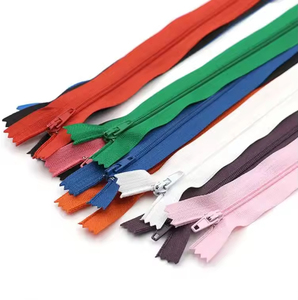 Vente en gros directe d'usine, multicolores 3 #   Fermetures éclair en nylon 15 cm à extrémité fermée, accessoires pour vêtements et sacs - Product Image 6