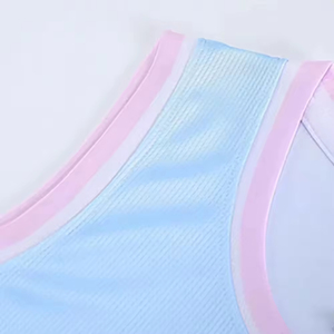 Nuevo Conjunto de Uniforme de Baloncesto de Talla Grande para Hombre y Mujer, Jersey de Competición Estampado, Chaleco de Verano para Equipo, Protección UV, Absorbe la Humedad - Product Image 3