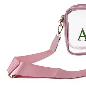 Bolso Bandolera Transparente y Verde para Mujer, de Poliéster Impermeable, con Diseño Geométrico, para Viajes y Uso Diario - Product Image 5