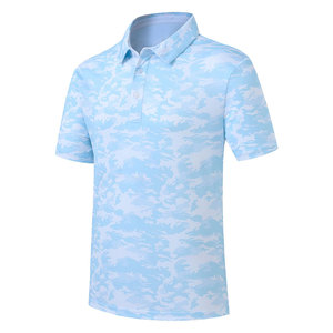 Camisetas Polo de Golf Sublimadas con Logotipo, Camisetas Polo Casuales de Manga Corta Lisas, Camisetas Polo Ligeras para Hombre - Product Image 3