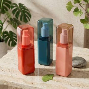 ขวด PET สำหรับเครื่องสำอางแบบขายส่ง พร้อมหัวปั๊มโลชั่น ขนาด 50 มล. 100 มล. พร้อมฝาปิด สำหรับบรรจุภัณฑ์น้ำหอมและเครื่องสำอาง ผู้ผลิตจากเวียดนาม - Product Image 4