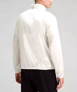 Veste coupe-vent décontractée à capuche pour homme, grande taille, en polyester imperméable, idéale pour l'été, avec doublure en fourrure – Vente en gros directe usine - Product Image 2