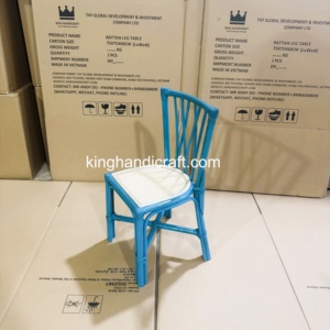 Silla Infantil de Mimbre Hecha a Mano al por Mayor para Decoración de Baby Shower, Cumpleaños, Eventos, Muebles Ecológicos, Silla de Mimbre OEM - Product Image 1