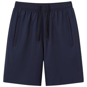 Short en maille polyester 100% décontracté pour hommes Décoration en dentelle Taille moyenne Anti-rides Respirant Cordon de serrage Service OEM disponible - Product Image 3