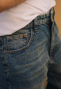Pantalones Vaqueros de Mezclilla para Hombre OEM Winter Solid 2026, Corte Relajado, Pierna Recta, Casuales, Holgados, Transpirables, Estilo Hip Hop, a la Moda - Product Image 6