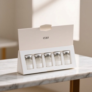 Ampoule hydratante en poudre pour soins de la peau coréens, solution cosmétique hydratante professionnelle pour le soin de la peau. - Product Image 5