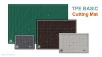Tapis de découpe auto-cicatrisant A4 en TPE 30×22cm 2mm 3 couches, tapis d'artisanat robuste, fabricant OEM Taïwan