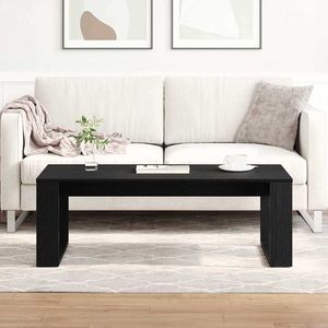 โต๊ะกาแฟไม้โอ๊คดำขนาด 40.16 X 19.69 X 13.78 นิ้ว - Product Image 4