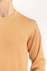 Pull à col rond à manches longues pour homme avec logo personnalisé, polyester, motif brodé en lettres 3D, pulls en tricot pour homme - Product Image 5