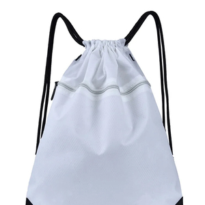 Sacs en filet de nylon avec cordon de serrage - Écologiques, lavables, portables et recyclables - Sacs de rangement multi-usages en filet avec cordon de serrage - Product Image 3